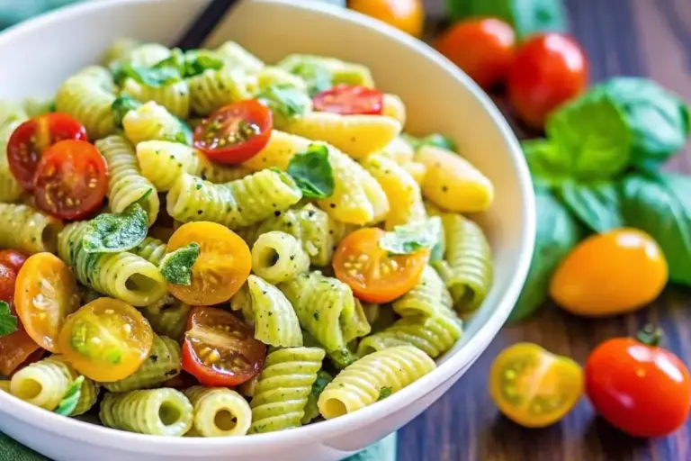 Healthy Avocado Pasta Salad Recipe