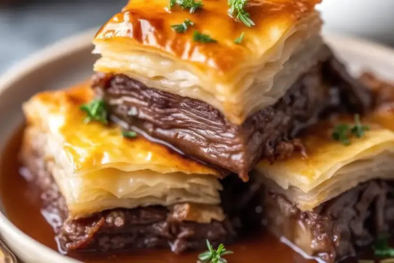 Simple Ultimate French Dip Squares Recipe