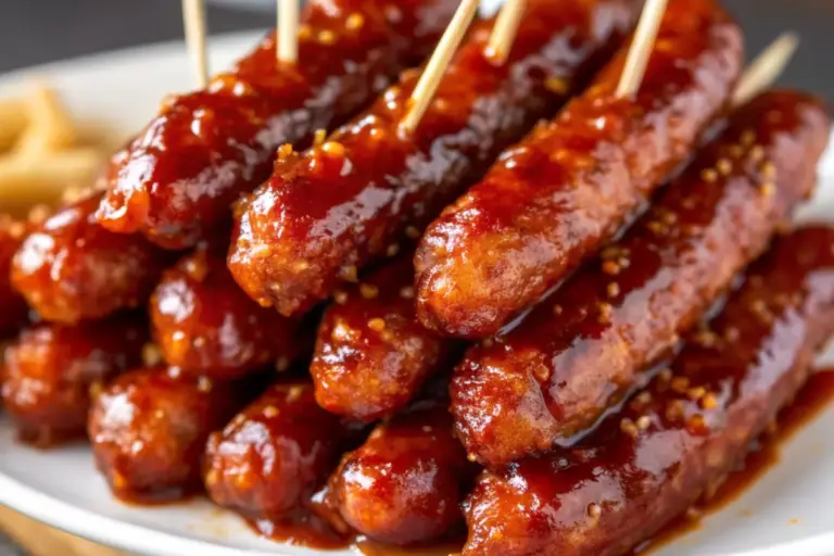 Quick Hot Honey Garlic Lil Smokies Recipe