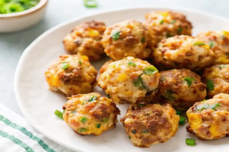 Easy Spicy Jalapeño Popper Sausage Balls Recipe