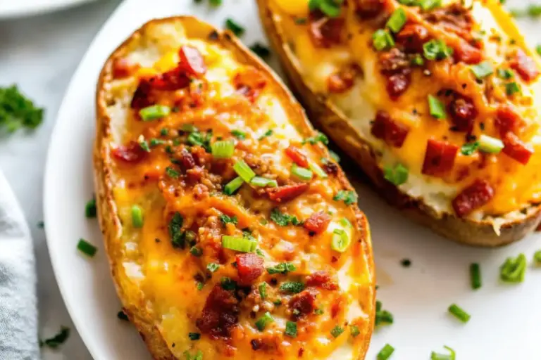 Simple Twice Baked Potatoes Recipe