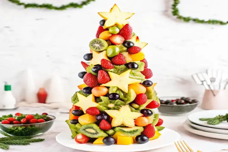 Simple Fruit Christmas Tree Recipe