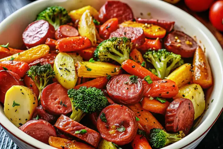 Easy Savory Honey Garlic Kielbasa Recipe