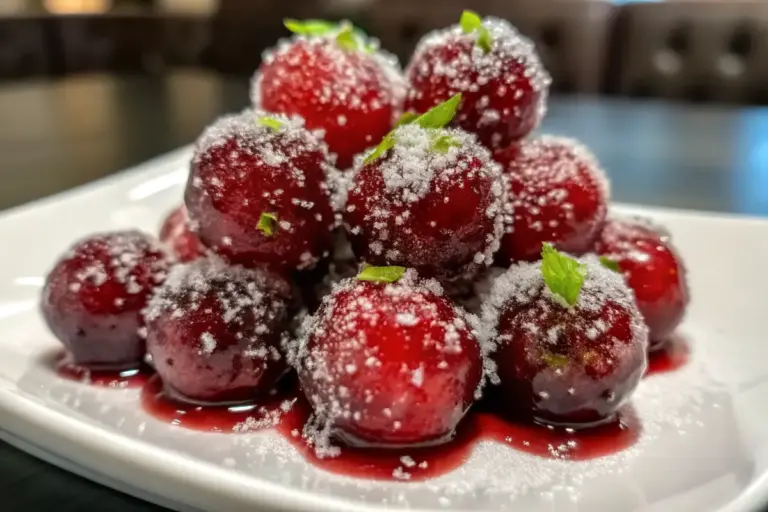 Simple Sugared Cranberries Recipe