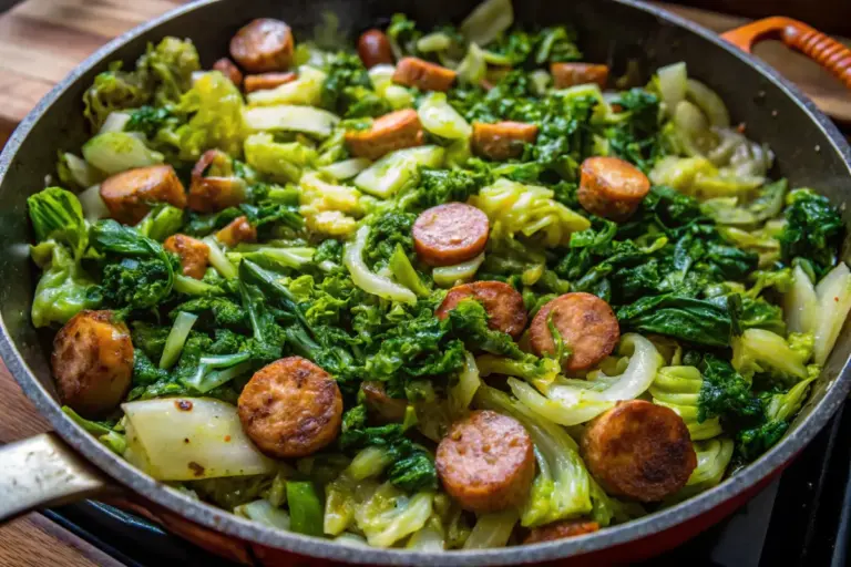 Simple Cabbage and Kielbasa Recipe