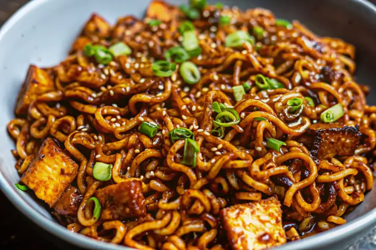 Homemade Saucy Ramen Noodles Recipe