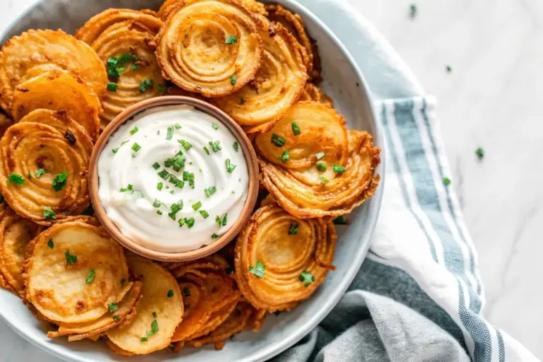 Healthy Onion Ring Chips Recipe