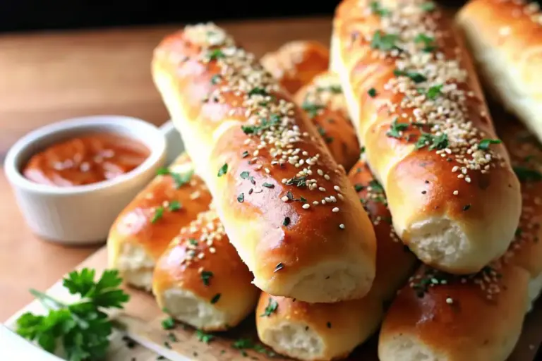 Easy Garden Breadsticks Recipe