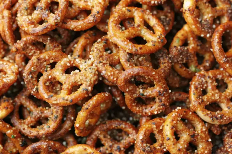 Homemade Seasoned Pretzels Recipe