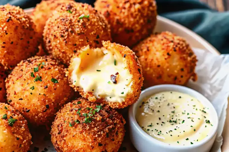 Easy Homemade Cheese Potato Balls Recipe