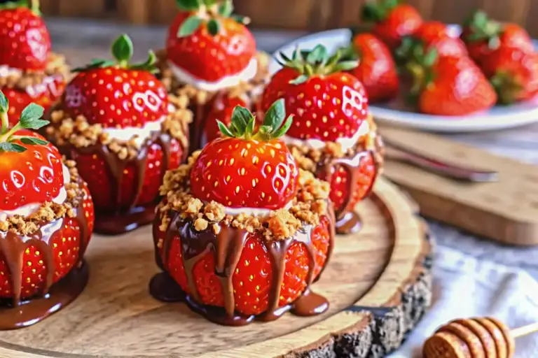 Easy Cheesecake Stuffed Strawberries Recipe