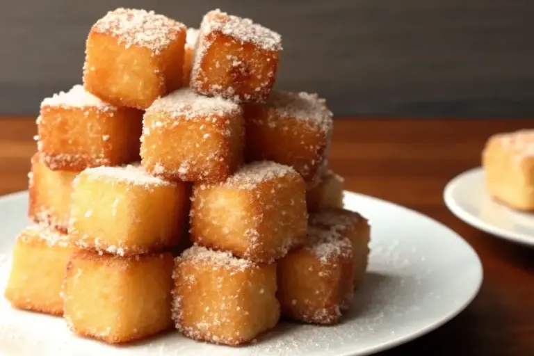 Best Crispy Angel Cake Churro Bites Recipe