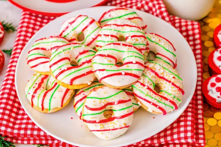 Best Mini Christmas Tree Cake Donuts Recipe