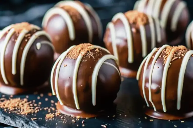 Healthy Eggnog Truffles Recipe