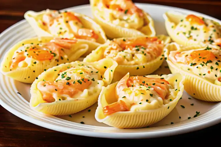 Best Creamy Seafood Stuffed Shells Recipe