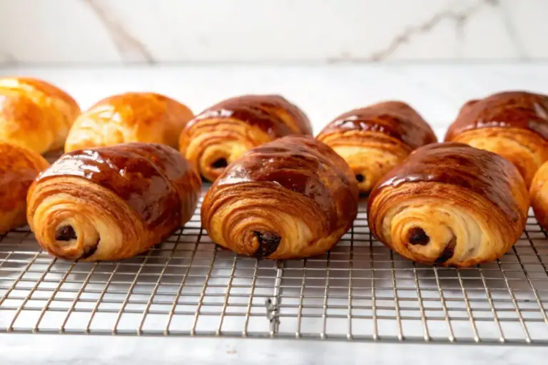 Healthy Buttery Chocolate Croissants Recipe