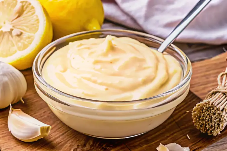 Healthy Garlic Aioli Sauce Recipe
