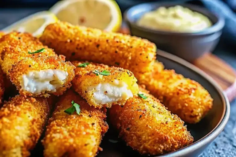 Healthy Crispy Fish Fingers Recipe