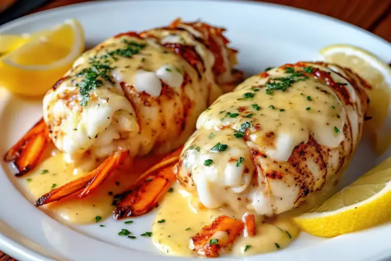 Best Creamy Garlic Butter Lobster Tails Recipe