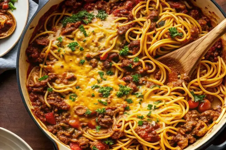 Best Homemade Cowboy Spaghetti Recipe