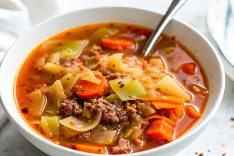 Homemade Cabbage Soup Recipe