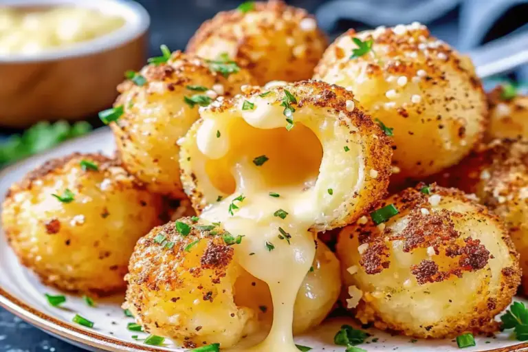 Healthy Potato Cheese Bombs Recipe