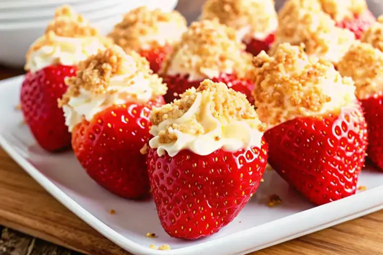 Best Cheesecake Stuffed Strawberries Recipe