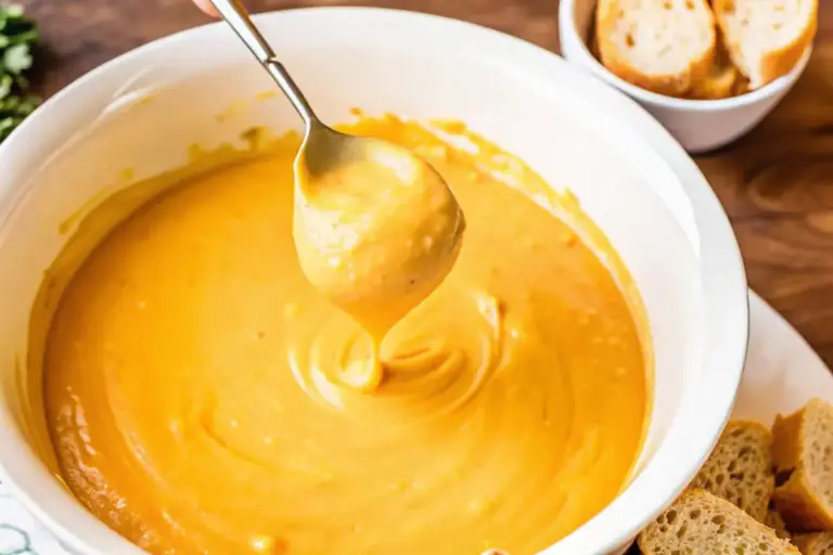 Simple Melting Pot Cheese Fondue Recipe