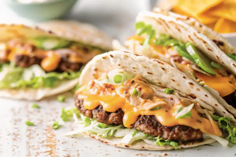 Best Big Mac Style Smash Burger Tacos Recipe