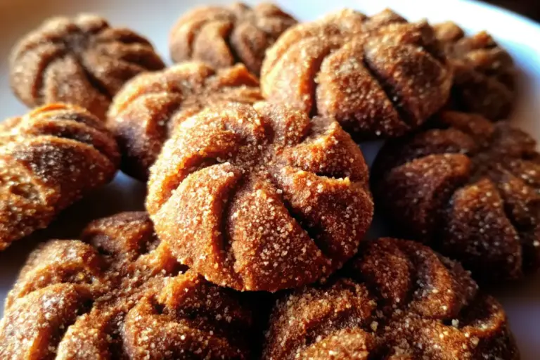 Quick Churro Crinkle Cookies with Cinnamon Sugar