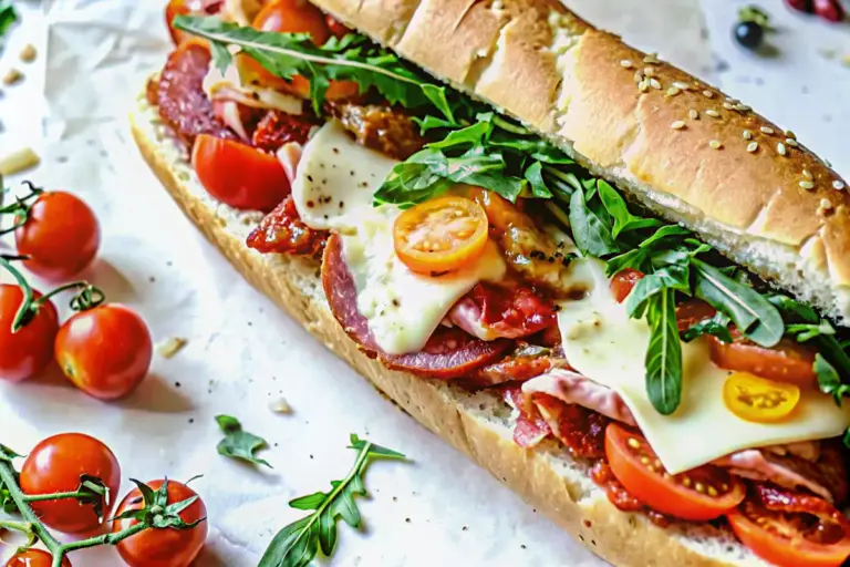 Easy Baked Italian Grinder Sandwiches Recipe