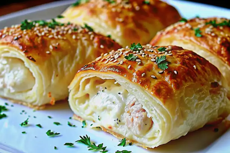 Simple Chicken Alfredo Crescents Recipe