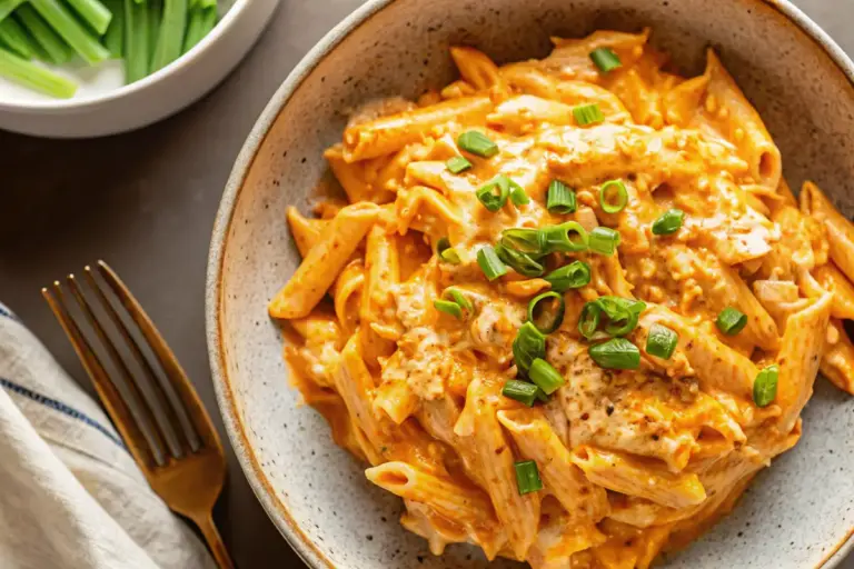 Healthy Buffalo Chicken Alfredo Recipe
