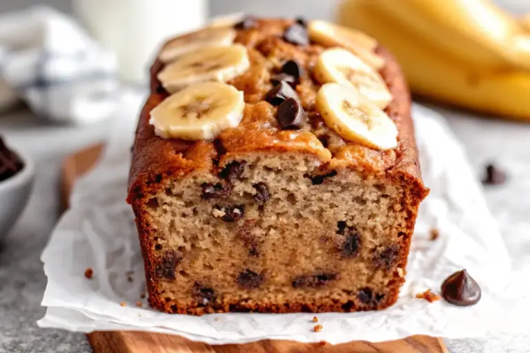Homemade Greek Yogurt Banana Bread Recipe