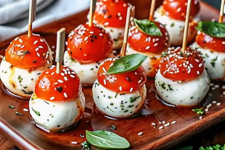Healthy Mini Caprese Bites Recipe
