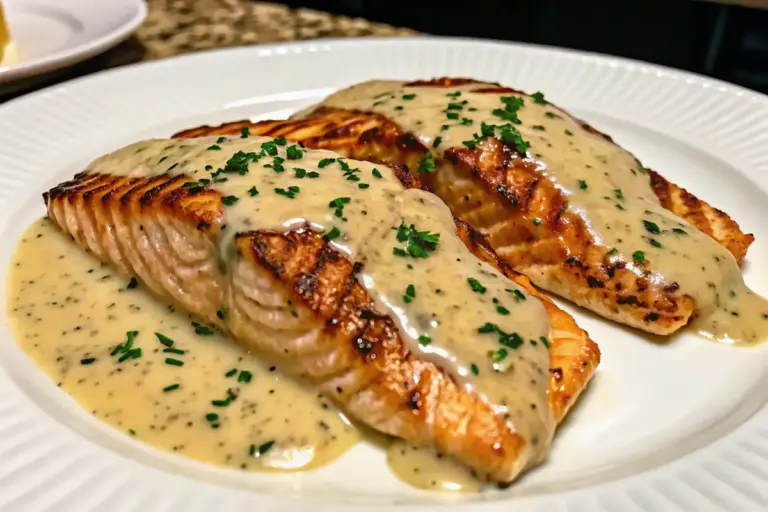 Easy Creamy Garlic Butter Salmon Recipe