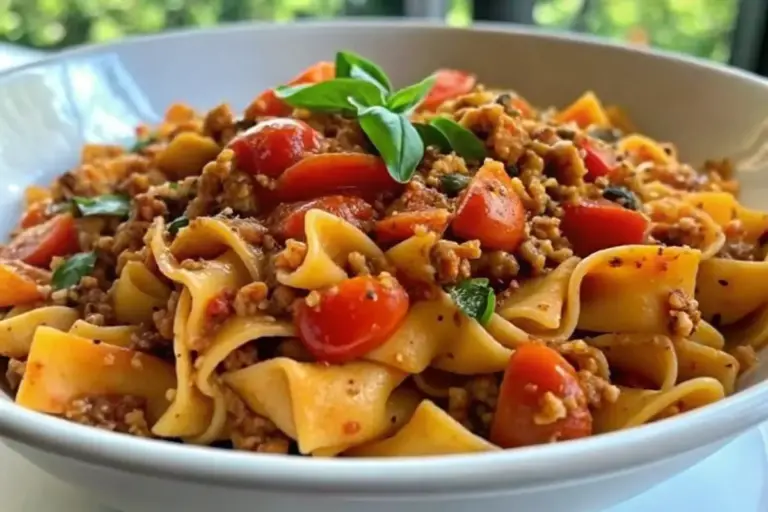 Quick Italian Drunken Noodles Recipe