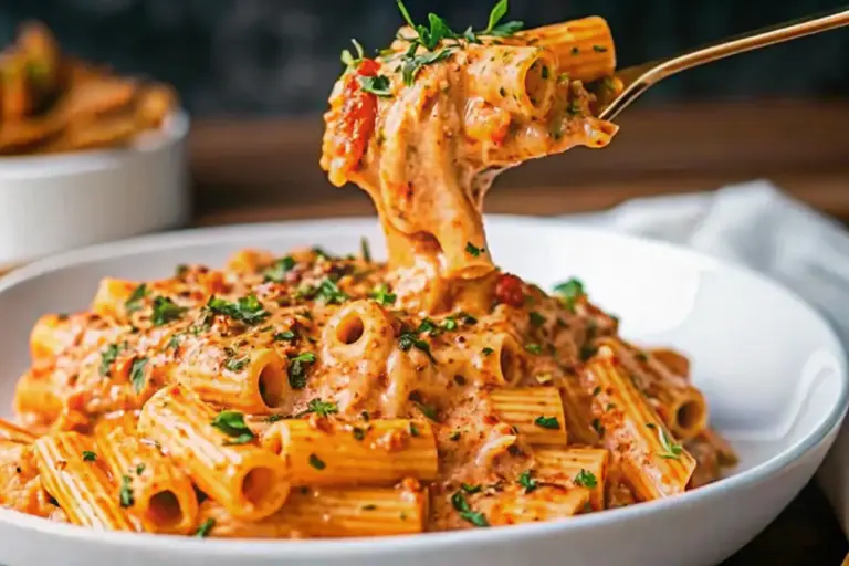 Healthy Tomato Garlic Pasta Recipe