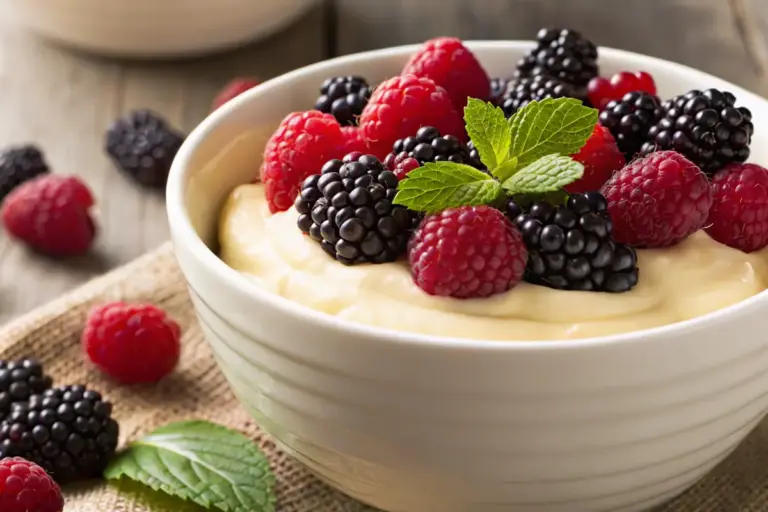 Homemade Cottage Cheese Vanilla Mousse Recipe