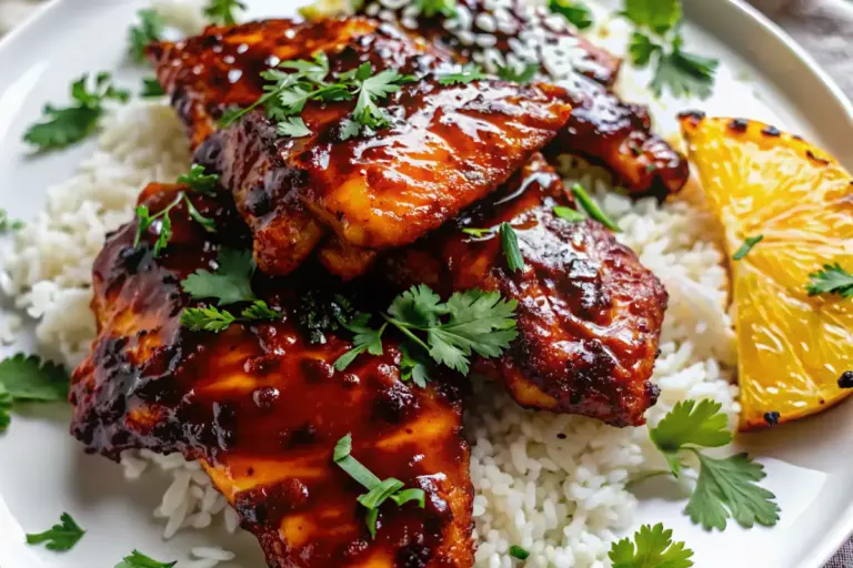 Healthy Pineapple BBQ Chicken Recipe