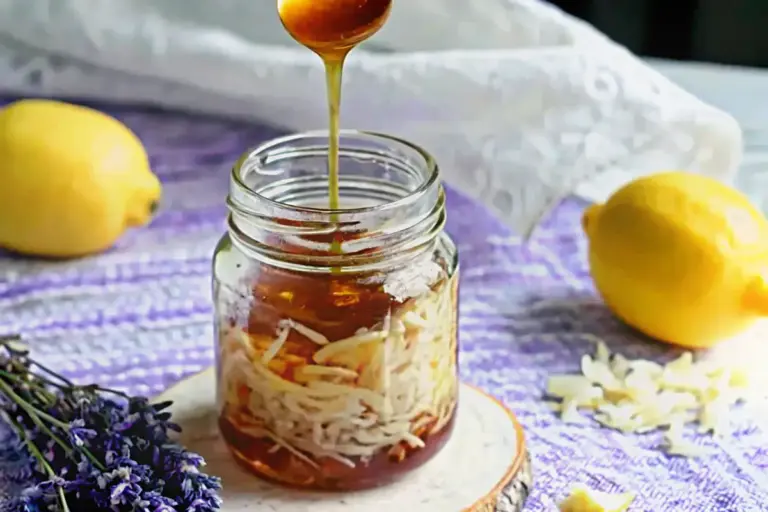 Homemade Honey Lemon Ginger Tea Recipe