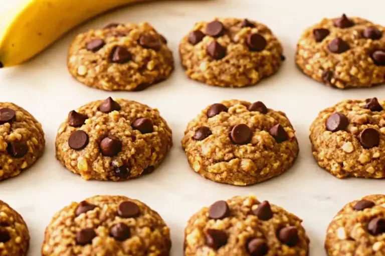 Homemade Banana Oatmeal Cookies Recipe