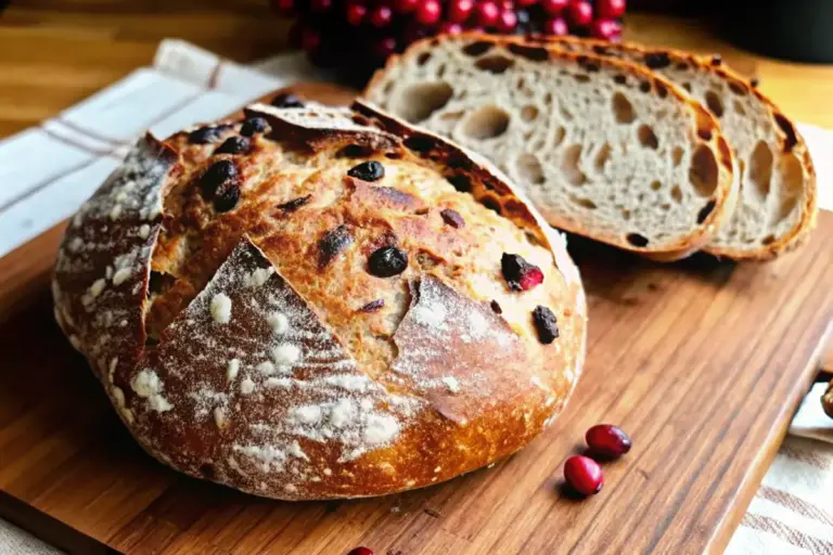 Easy Cherry Chocolate Sourdough Bread Recipe