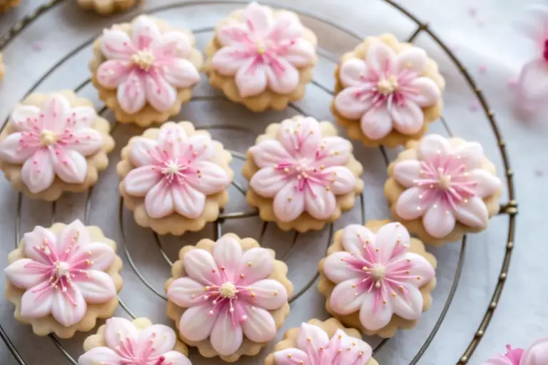 Easy Cherry Blossom Cookies Recipe