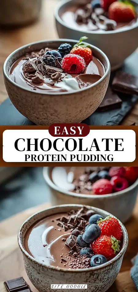Chocolate Protein Pudding