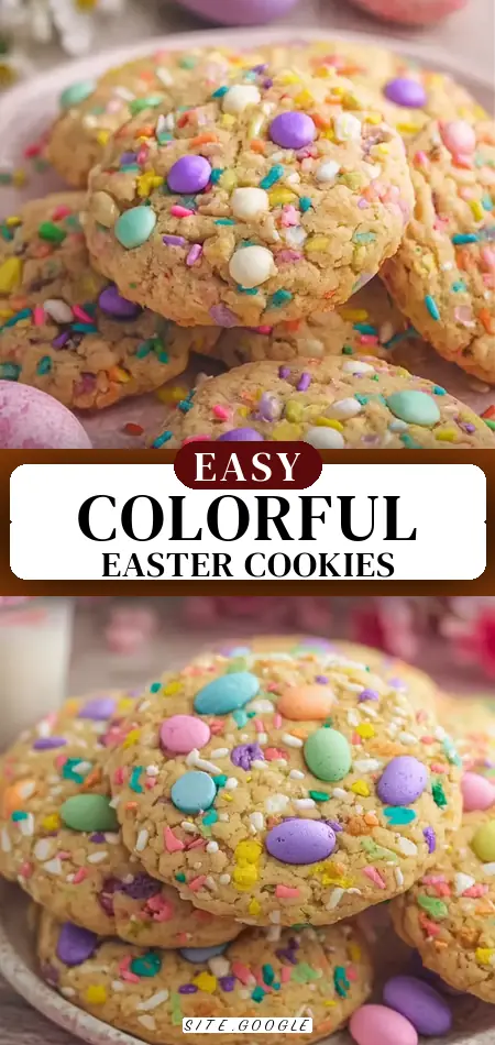 Easter Cookies Recipe: Soft, Chewy, and Colorful for Spring