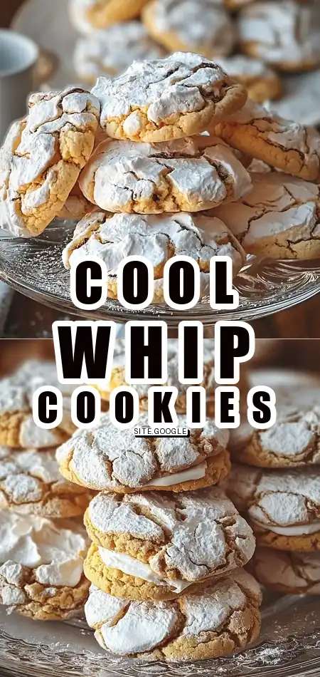 Easy 3-Ingredient Cool Whip Cookies