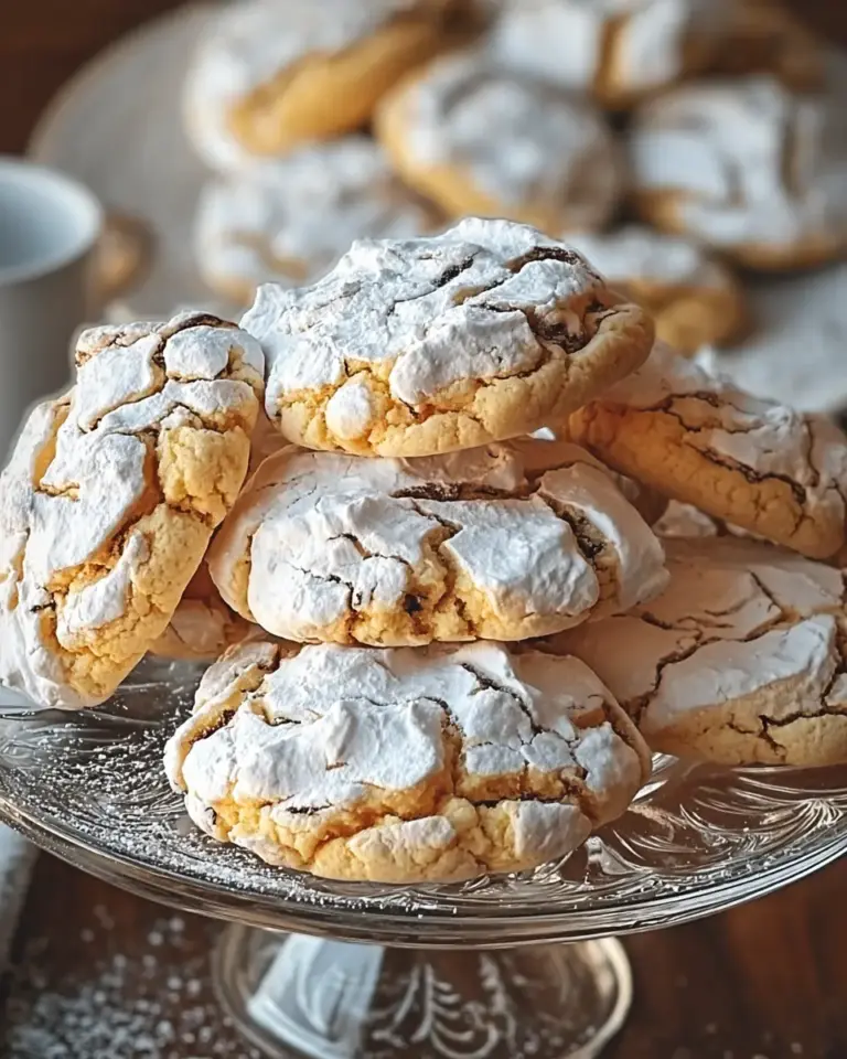 A delicious plate of Easy 3-Ingredient Cool Whip Cookies