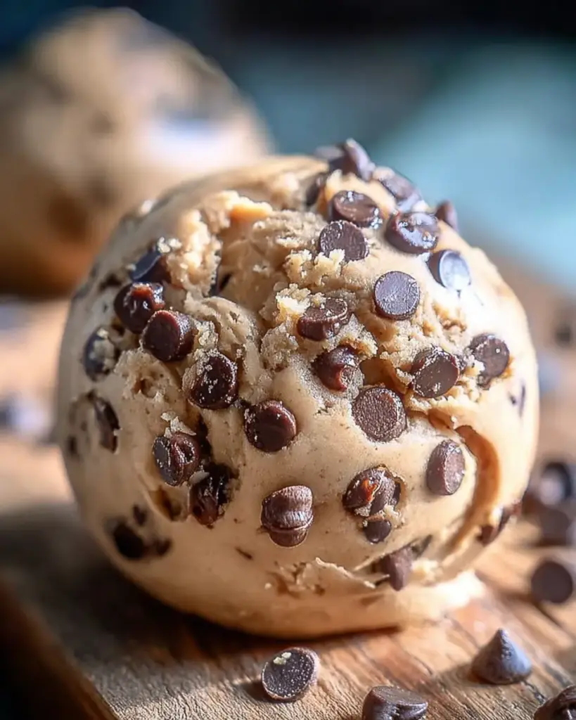 A delicious plate of Edible Protein Cookie Dough