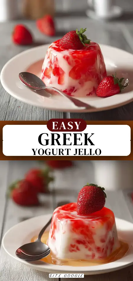 Greek Yogurt Jello